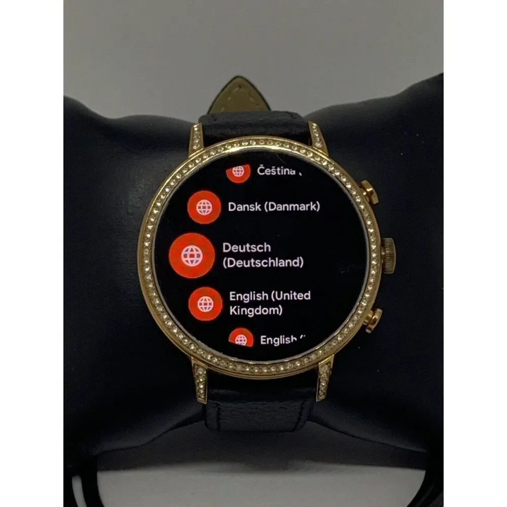 Fossil Gen 4 Authentic Digital Dial Smart Watch Custom Band FTW6011 QT503